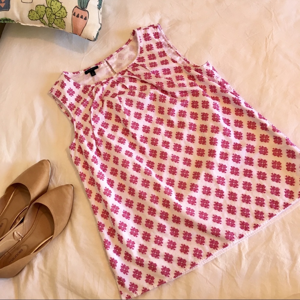 Talbots Embroidered Tank